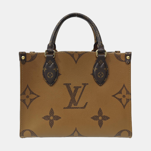 ONTHEGO PM Monogram Coated Canvas Brown