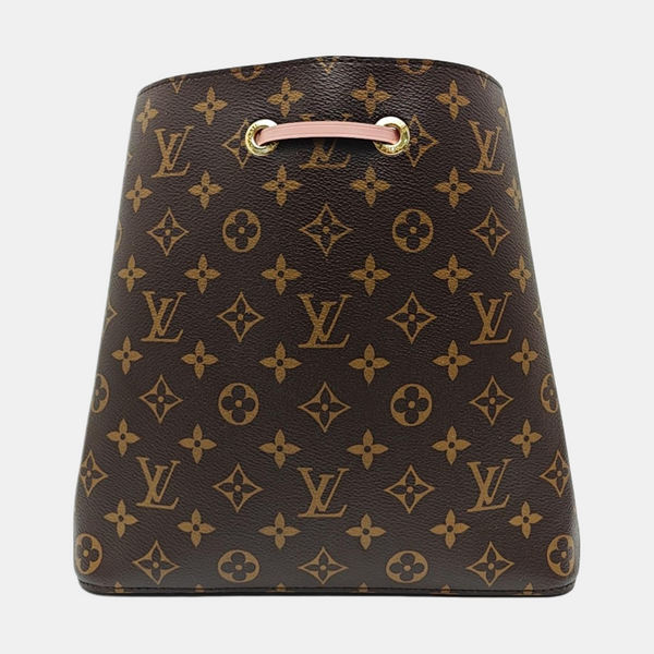 NÉONOÉ MM Monogram Coated Canvas Brown