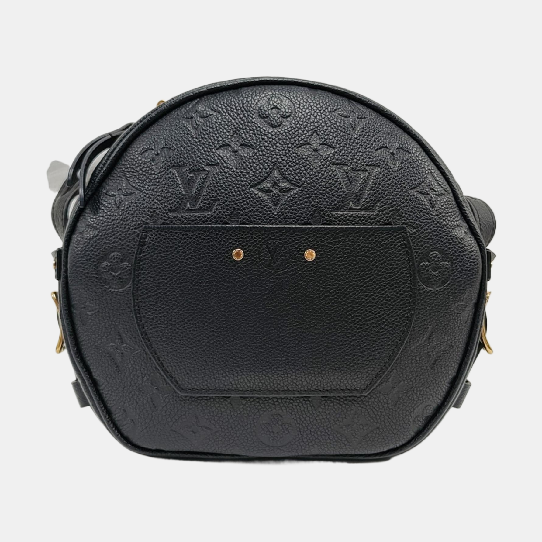 BOITE CHAPEAU MM Calfskin Black