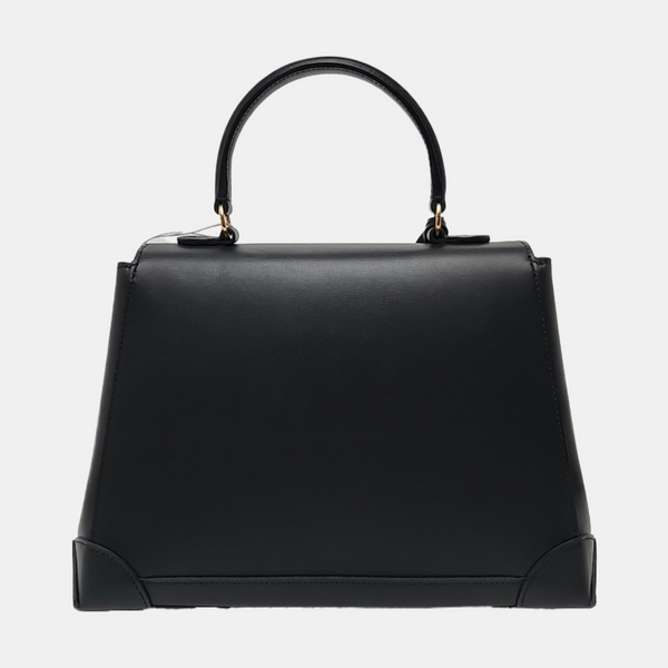 Calfskin Shoulder Bag Black