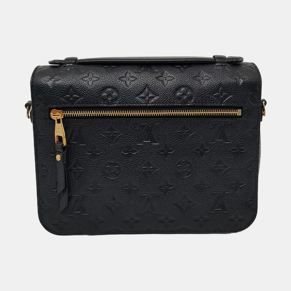 MÉTIS MM Monogram Calfskin Black