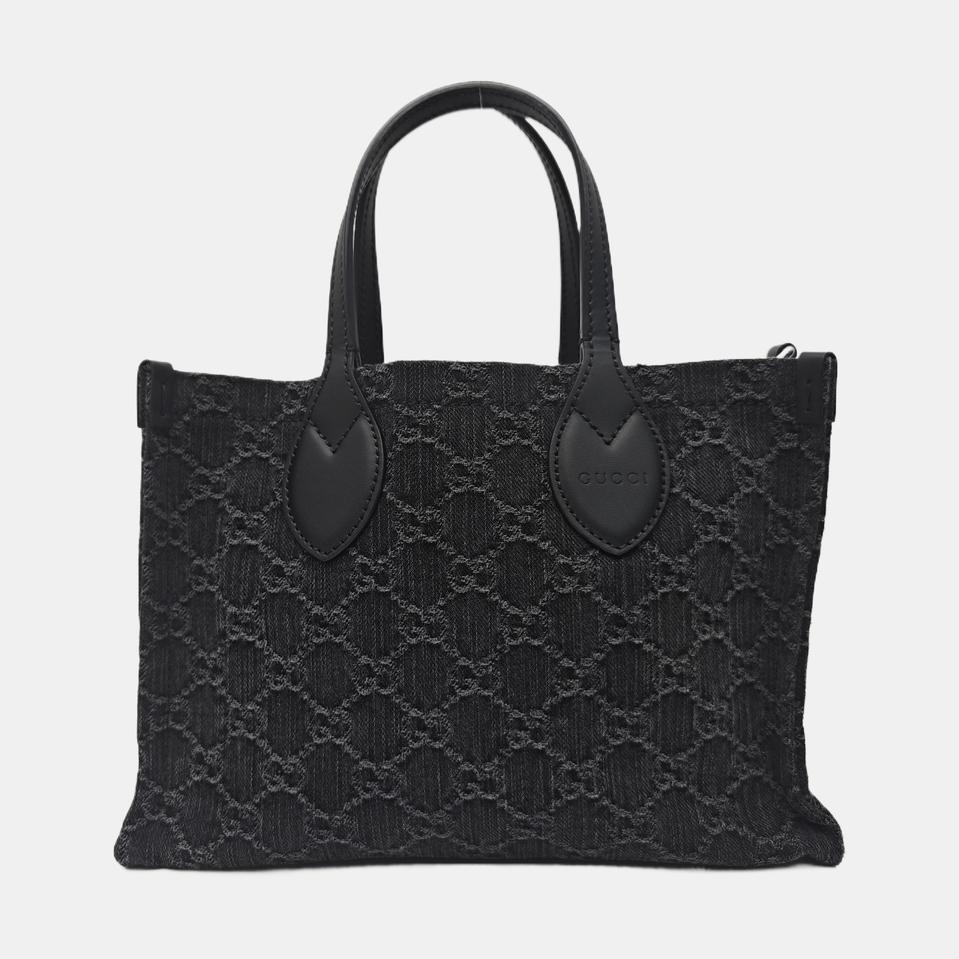 Ophidia Medium Monogram Canvas Black