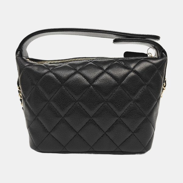 HOBO Quilted Lambskin Black