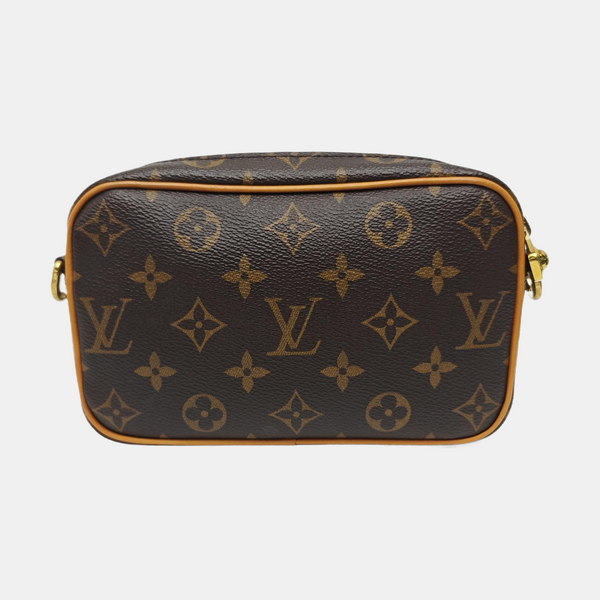 MARLY DRAGONNE Mini Monogram Coated Canvas Brown