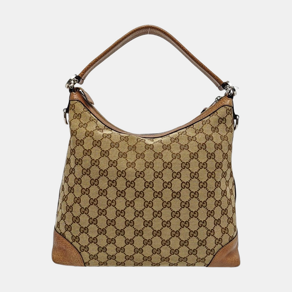 Bree Monogram Canvas Beige