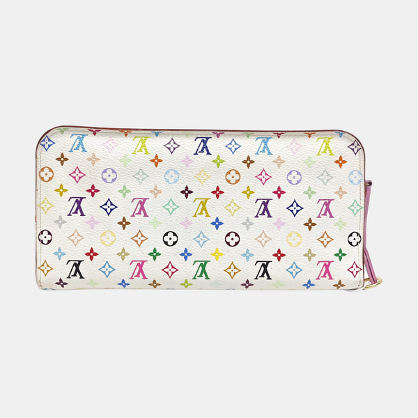 LV × TM INSOLITE Monogram Coated Canvas White Wallet