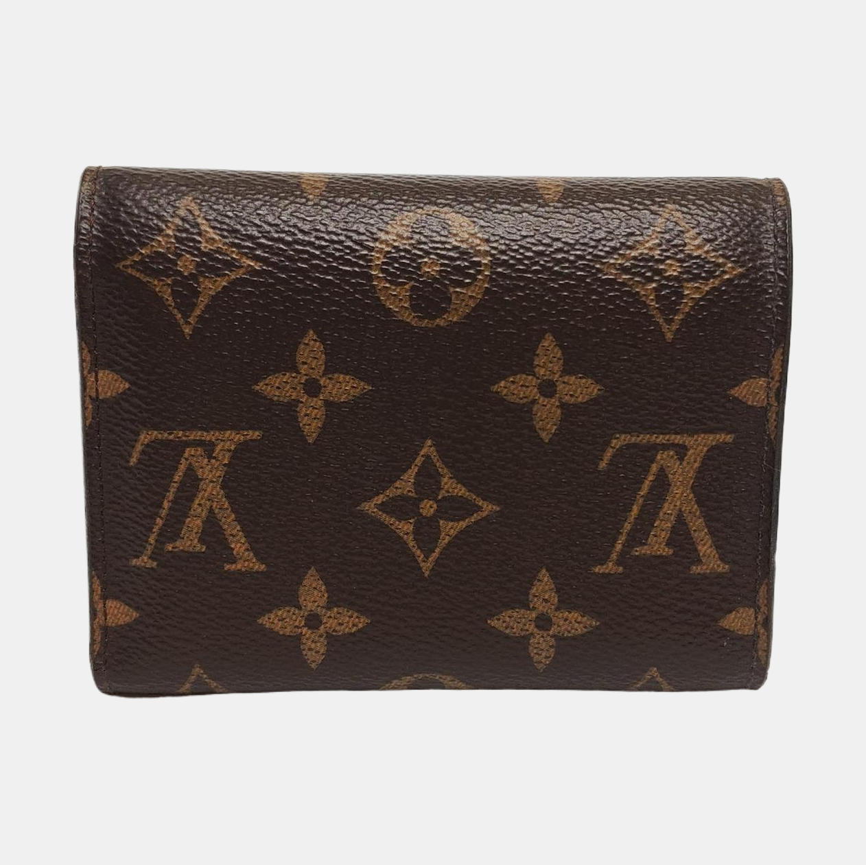 VICTORINE Monogram Coated Canvas Brown Wallet
