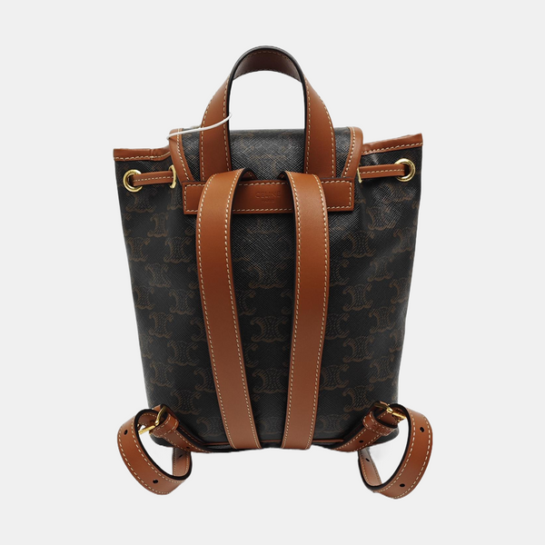 TRIOMPHE Mini Coated Canvas Brown