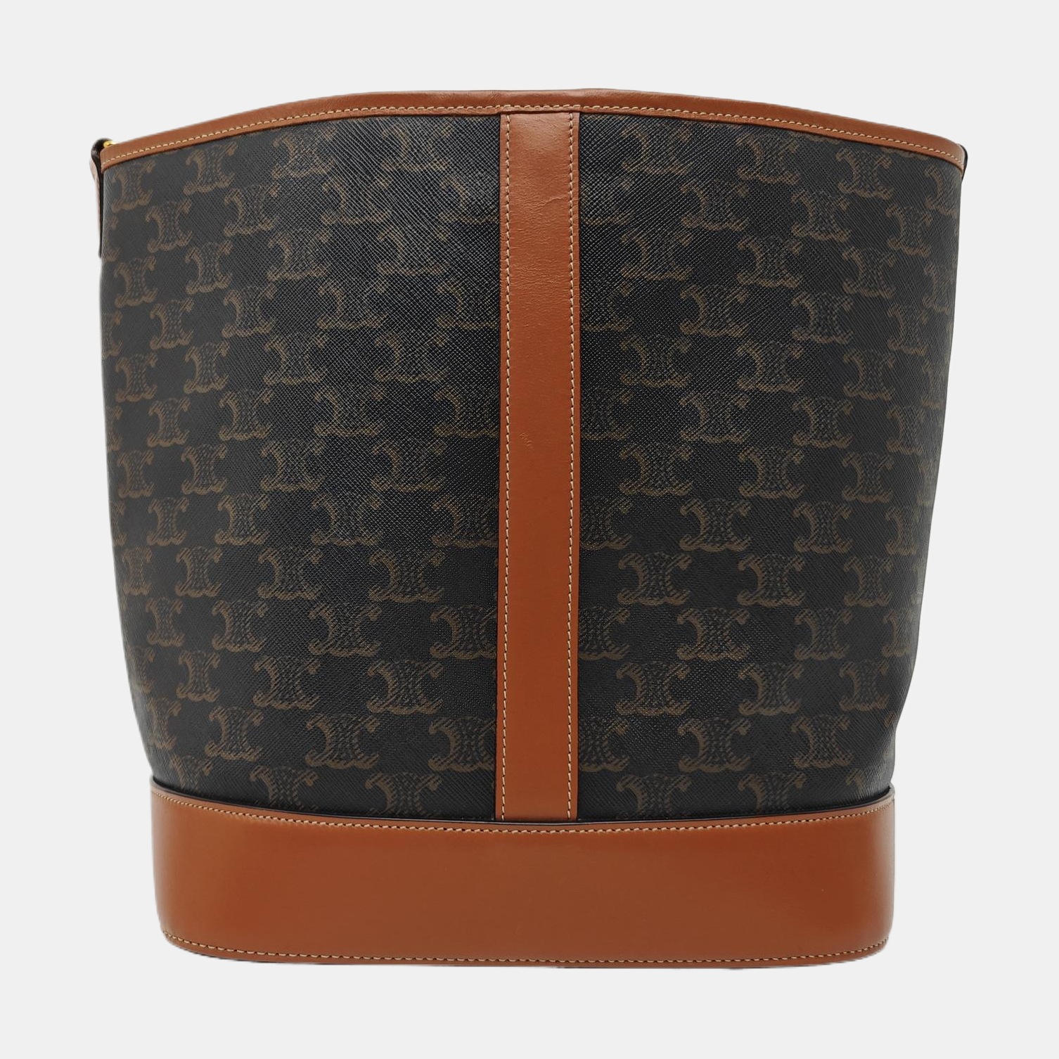 TRIOMPHE CANVAS Medium Coated Canvas Brown