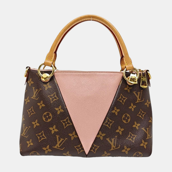 V TOTE BB Monogram Coated Canvas Pink