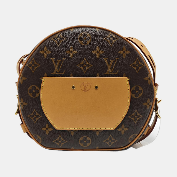 BOITE CHAPEAU MM Monogram Coated Canvas Brown