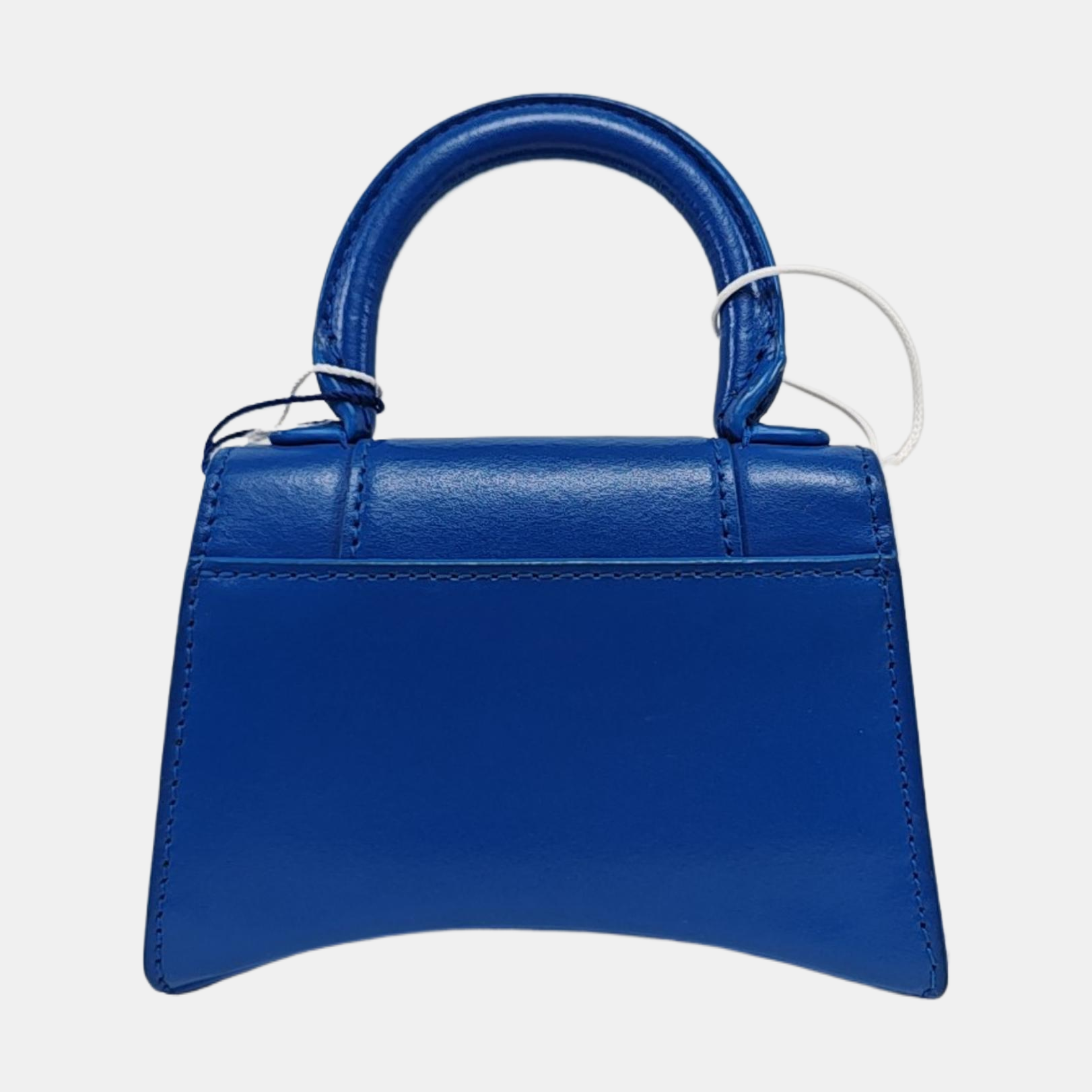 Authenticated pre-owned  Hourglass Mini Calfskin Blue - Shoulder Bag at Looply