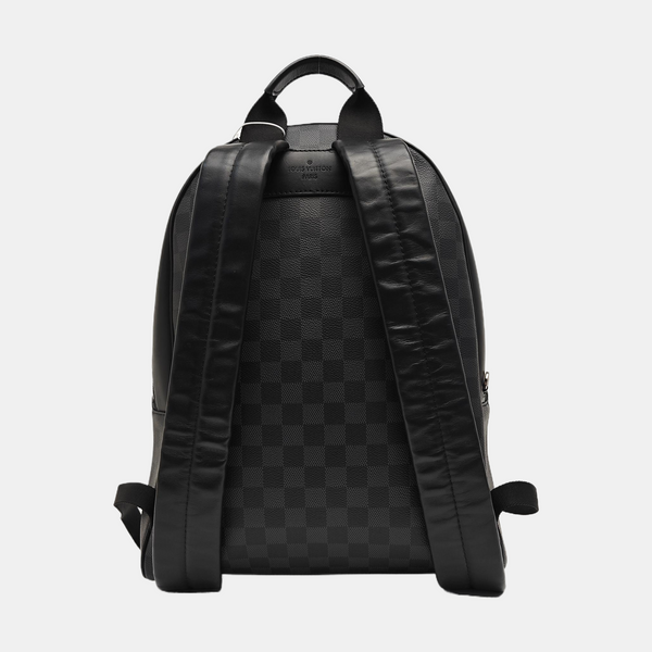 JOSH Damier Graphite Coated Canvas Gray
