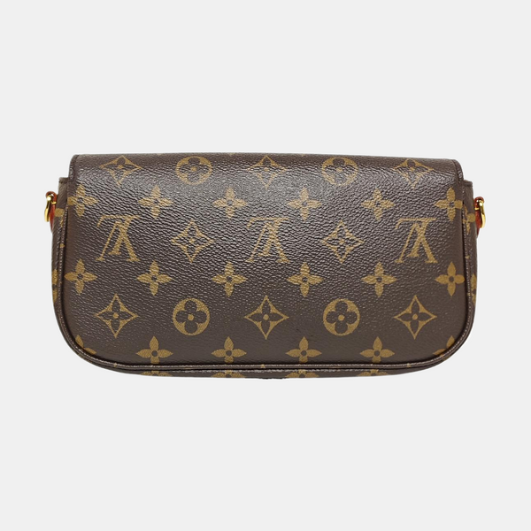 IVY Monogram Coated Canvas Brown