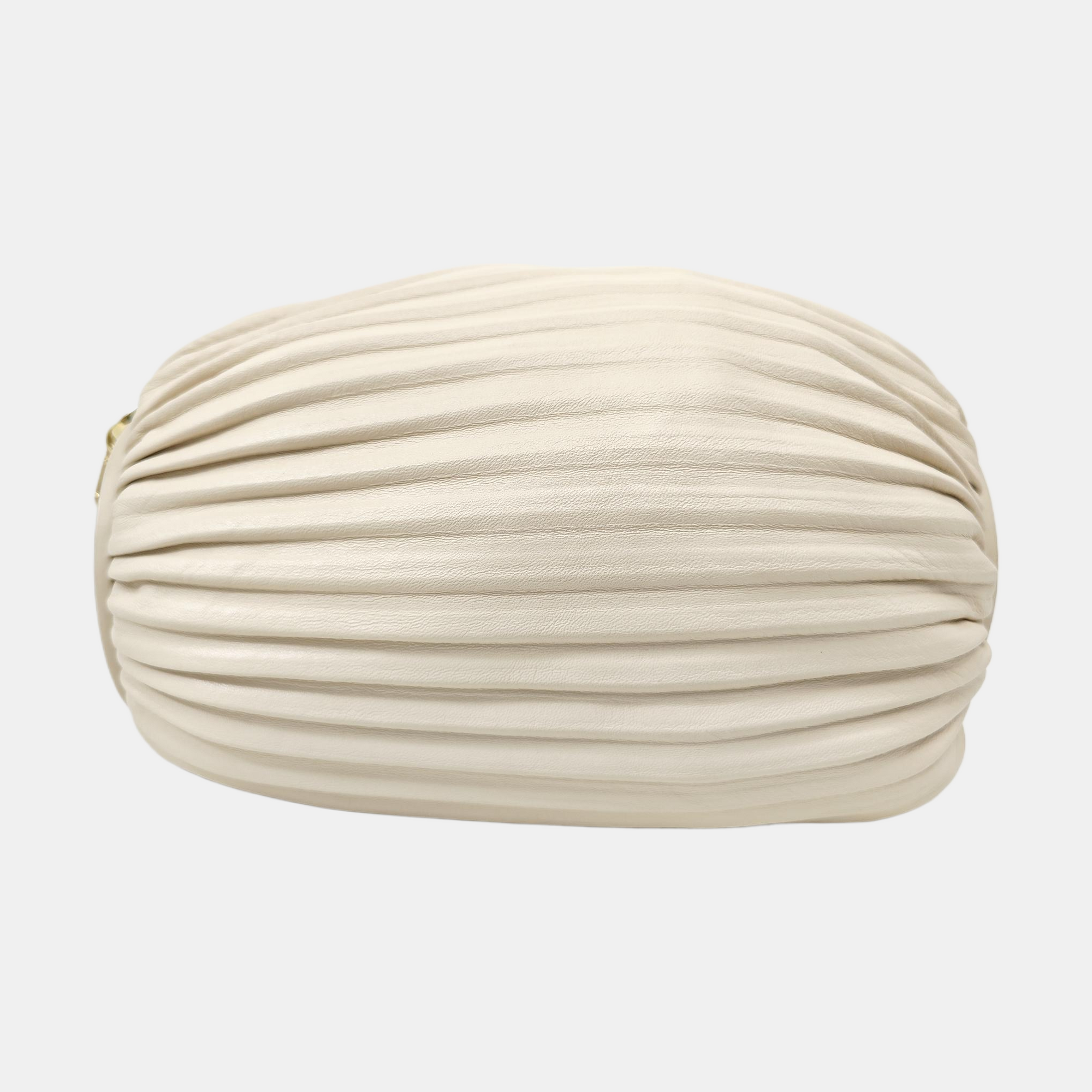 Nest Backet Calfskin White