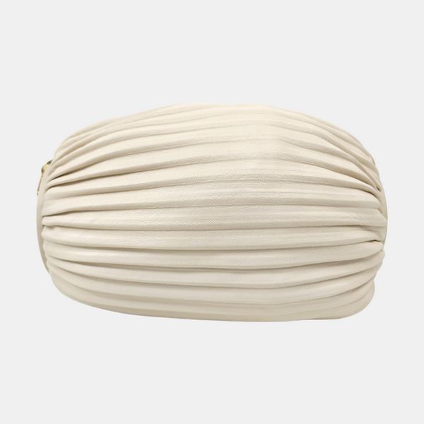 Nest Backet Calfskin White