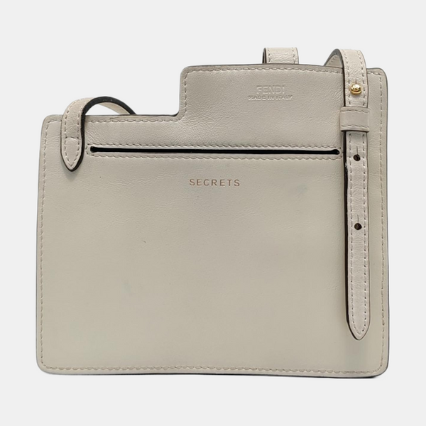 2 Pockets Calfskin White
