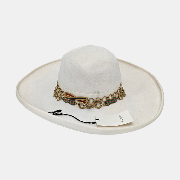 Rabbit Fur Hat White