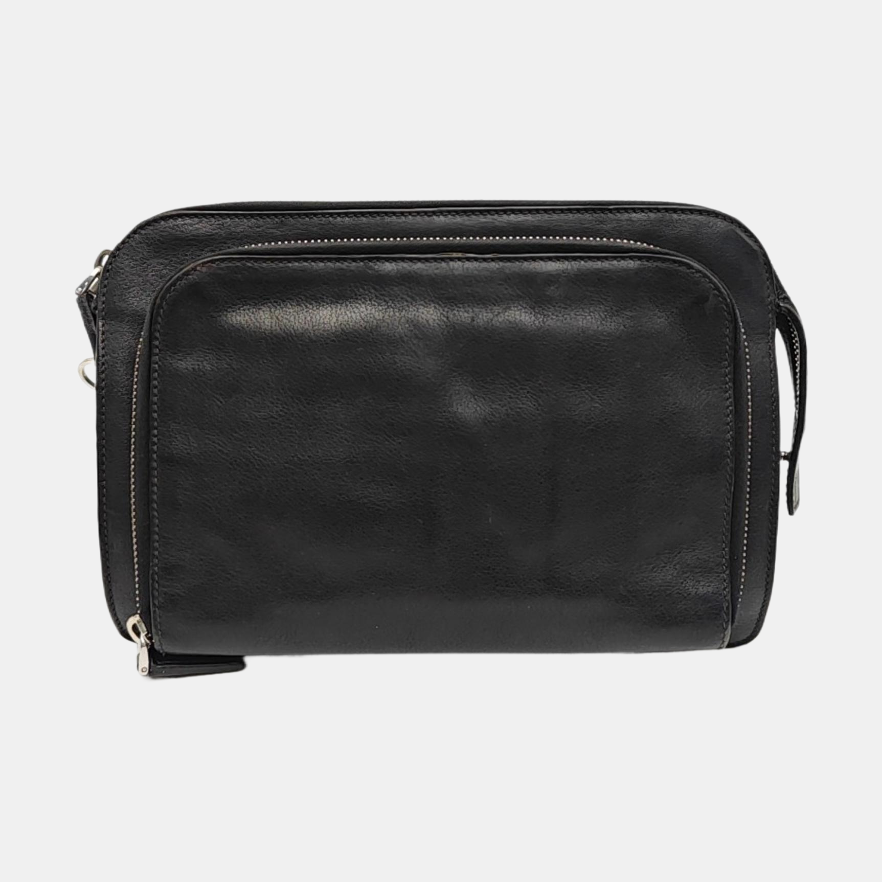 Calfskin Clutch Black