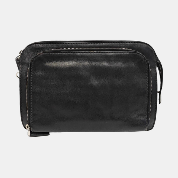 Calfskin Clutch Black