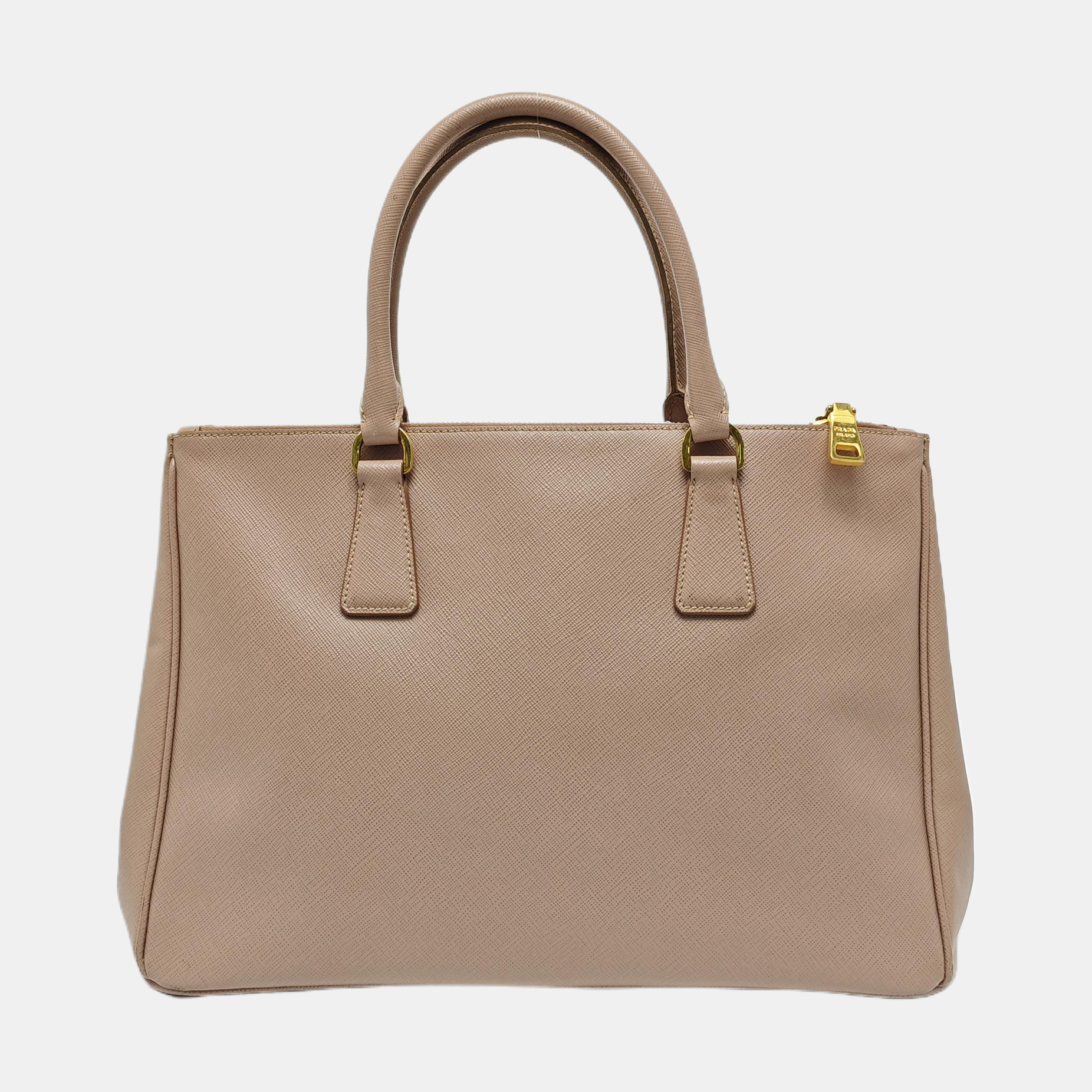 Authenticated pre-owned  Galleria Large Saffiano Calfskin Pink - Tote Bag at Looply
