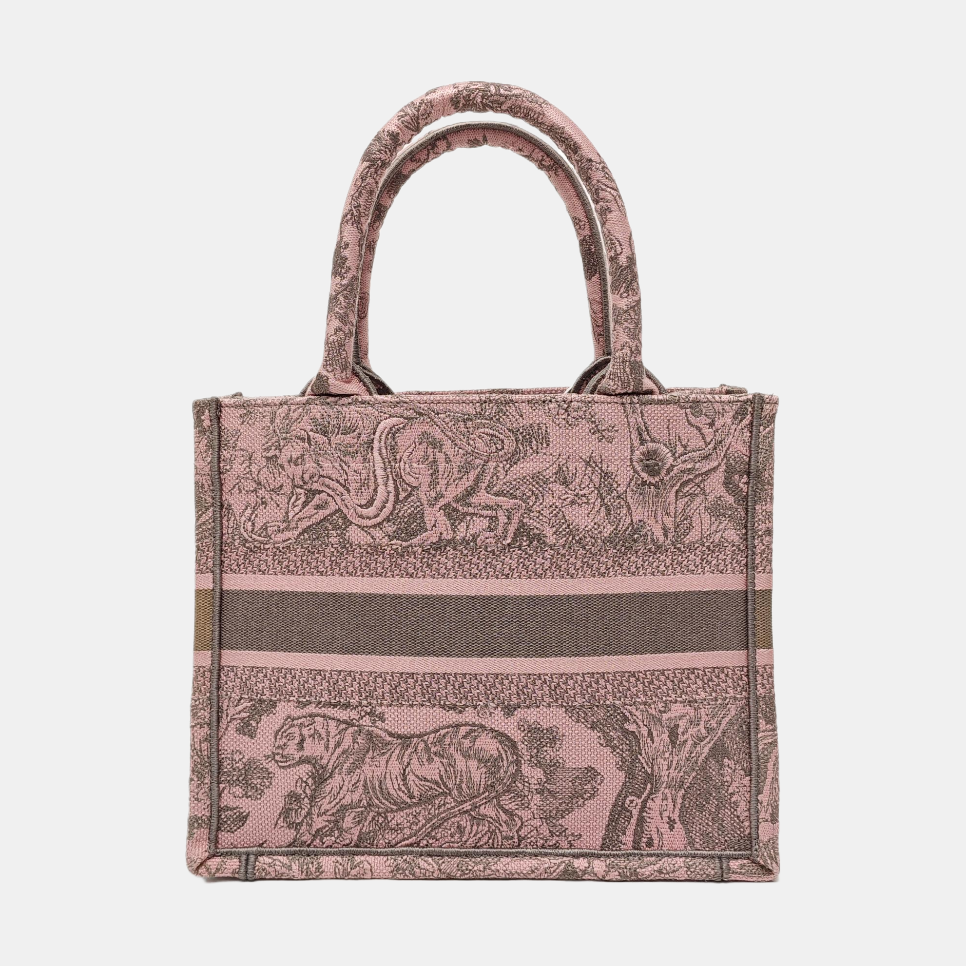 Book Tote Small Canvas Multicolor