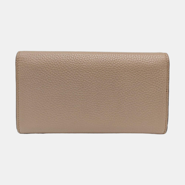 Animalier Calfskin Beige Wallet