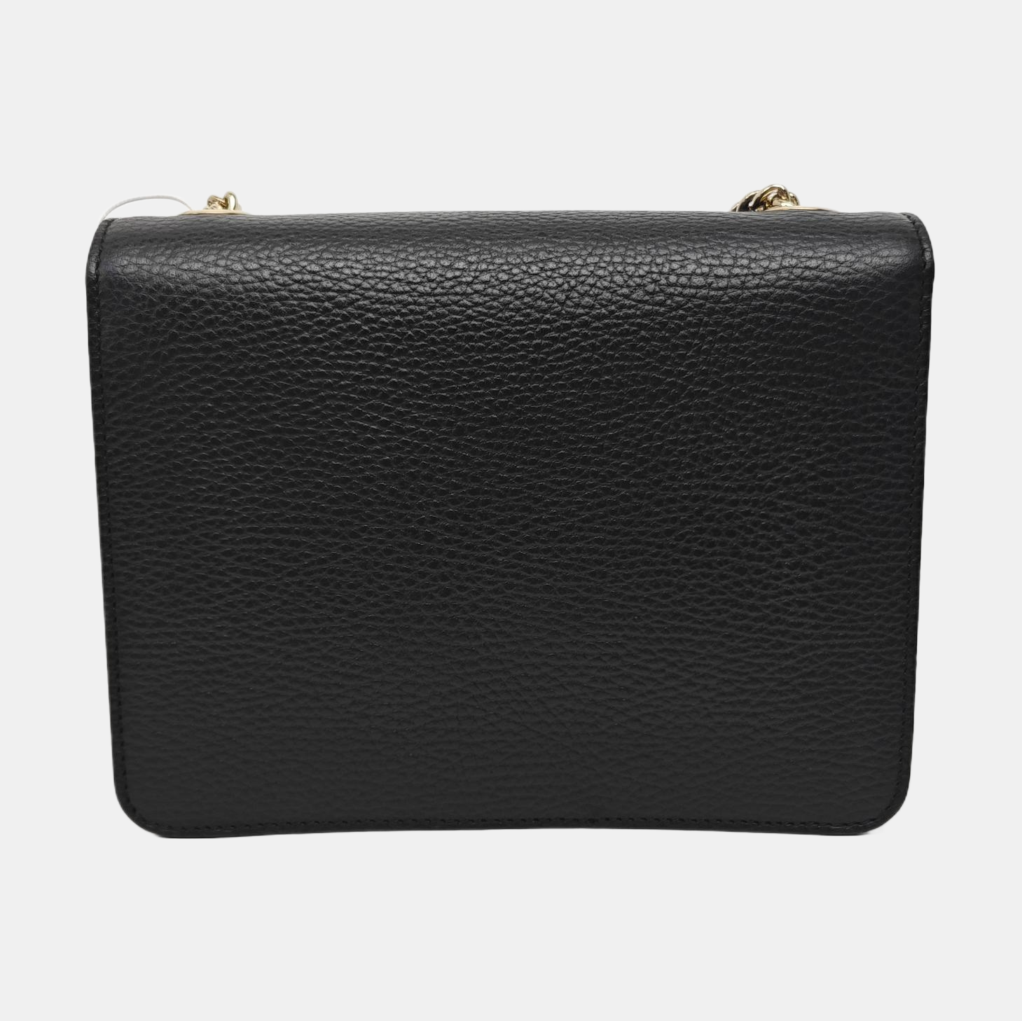 Interlocking G Small Calfskin Black