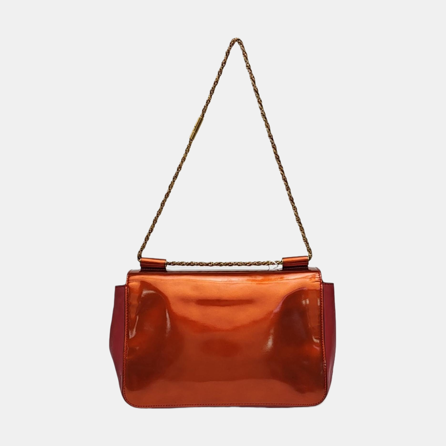 Elsie Patent Leather Red