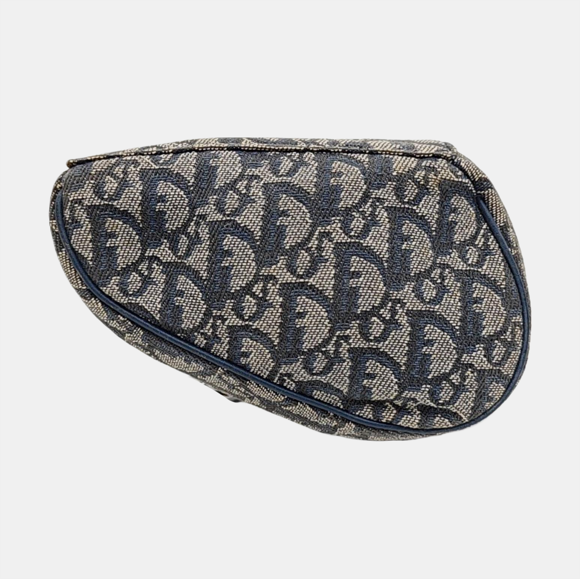 Saddle Mini Oblique Canvas Blue