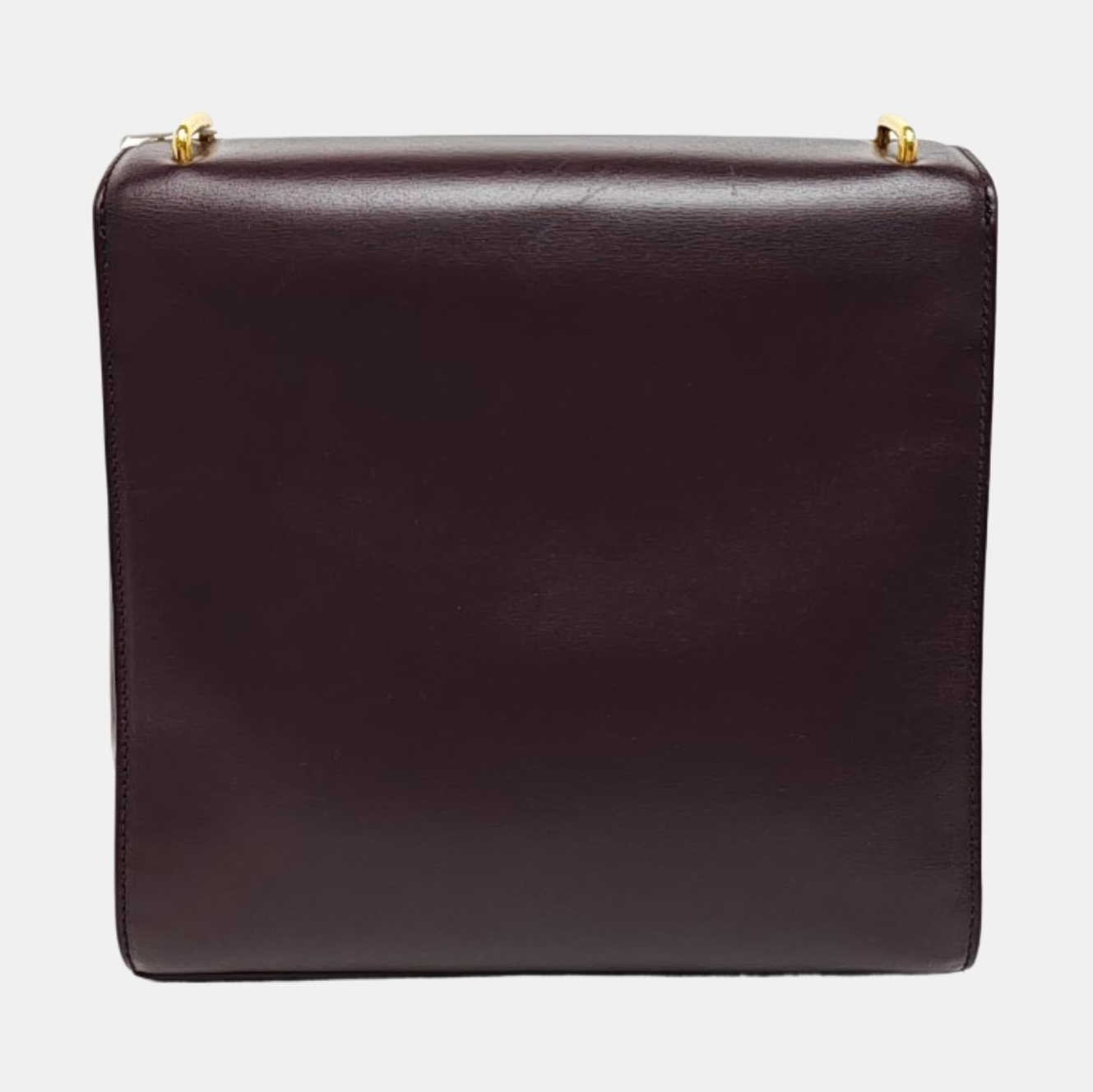 The Clip Calfskin Red