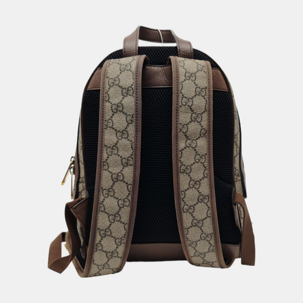 Ophidia Monogram Coated Canvas Beige