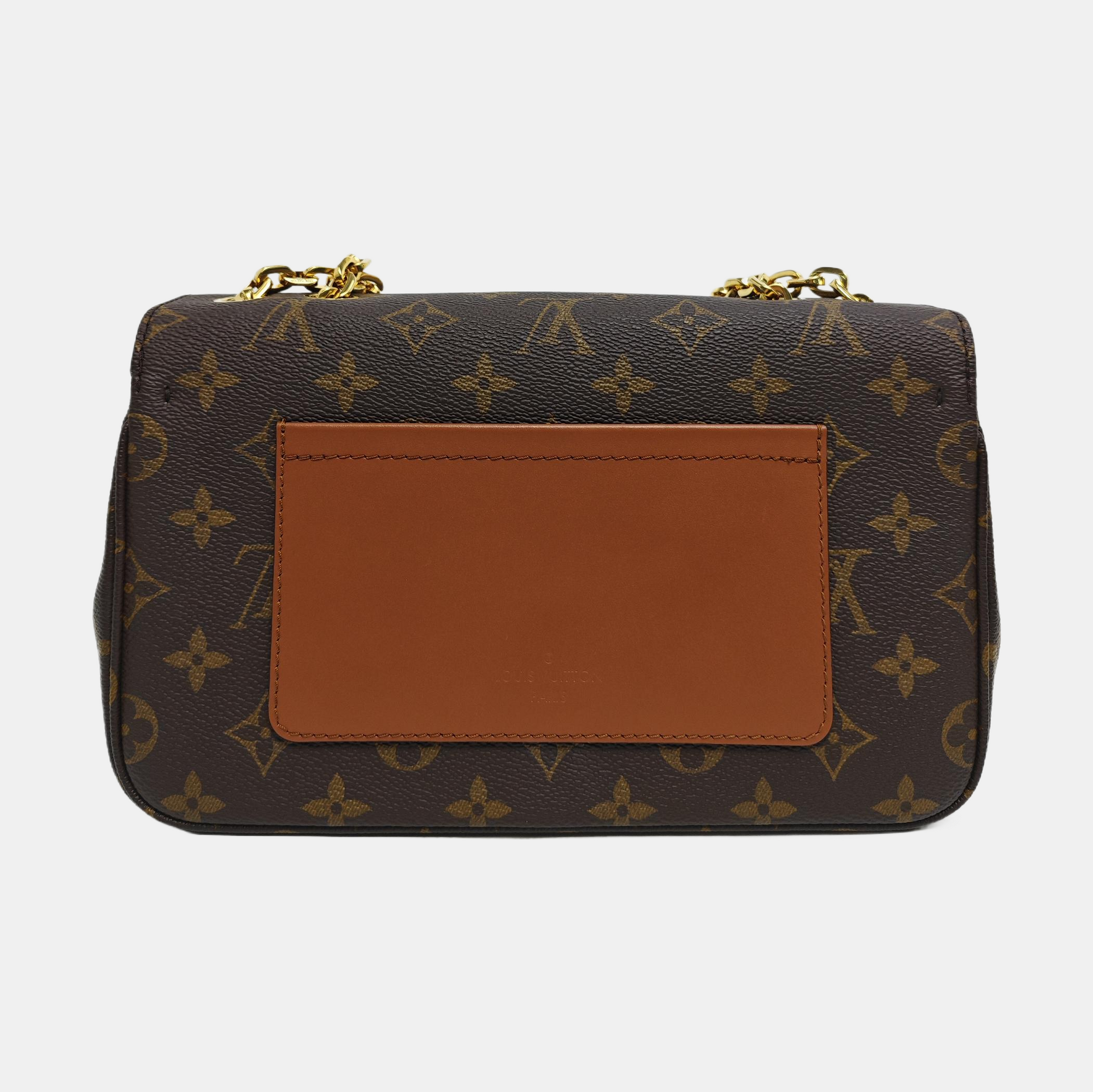 MARCEAU Monogram Coated Canvas Brown