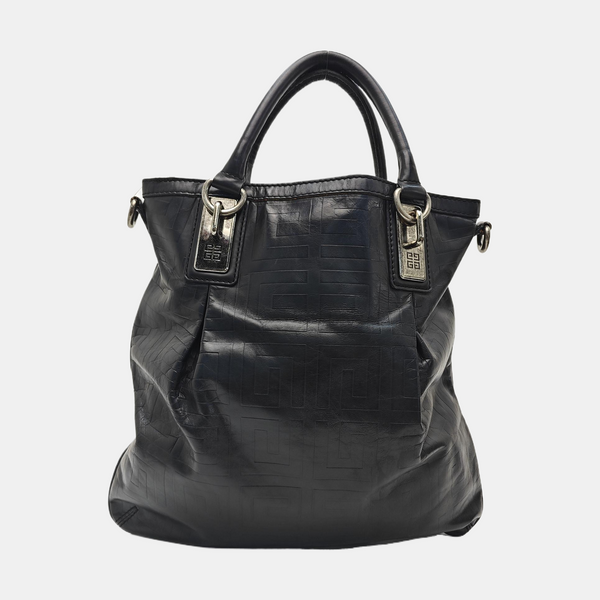 Calfskin Shoulder Bag Black