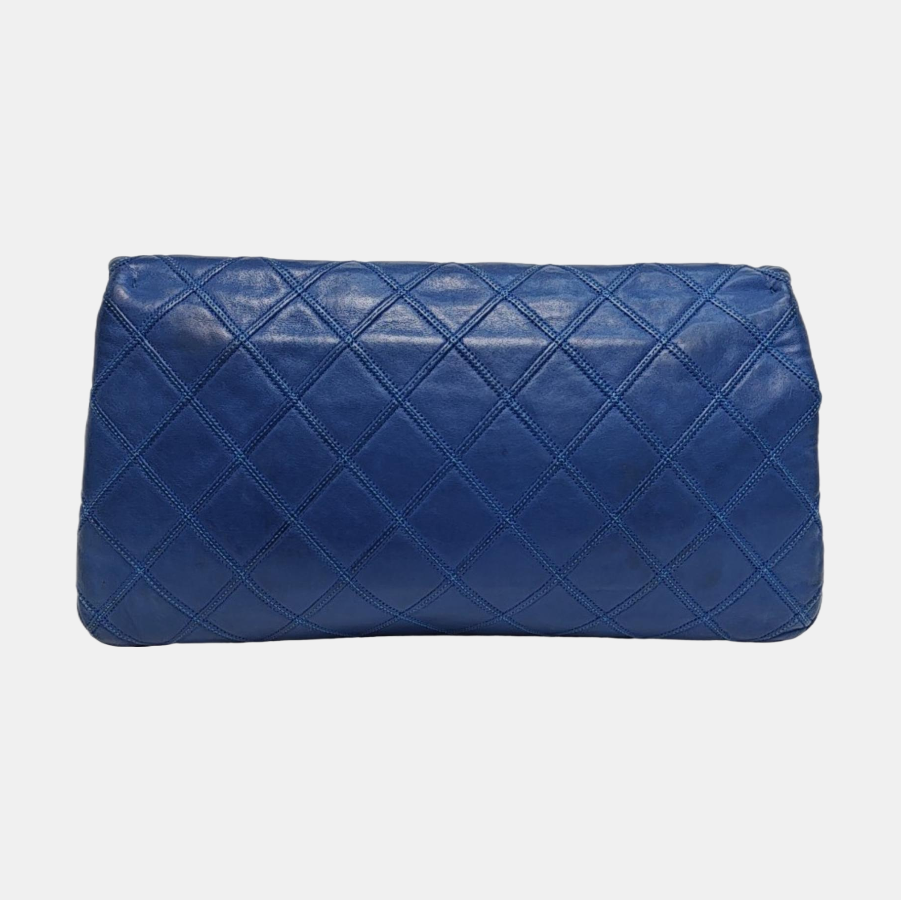 Quilted Calfskin Blue
