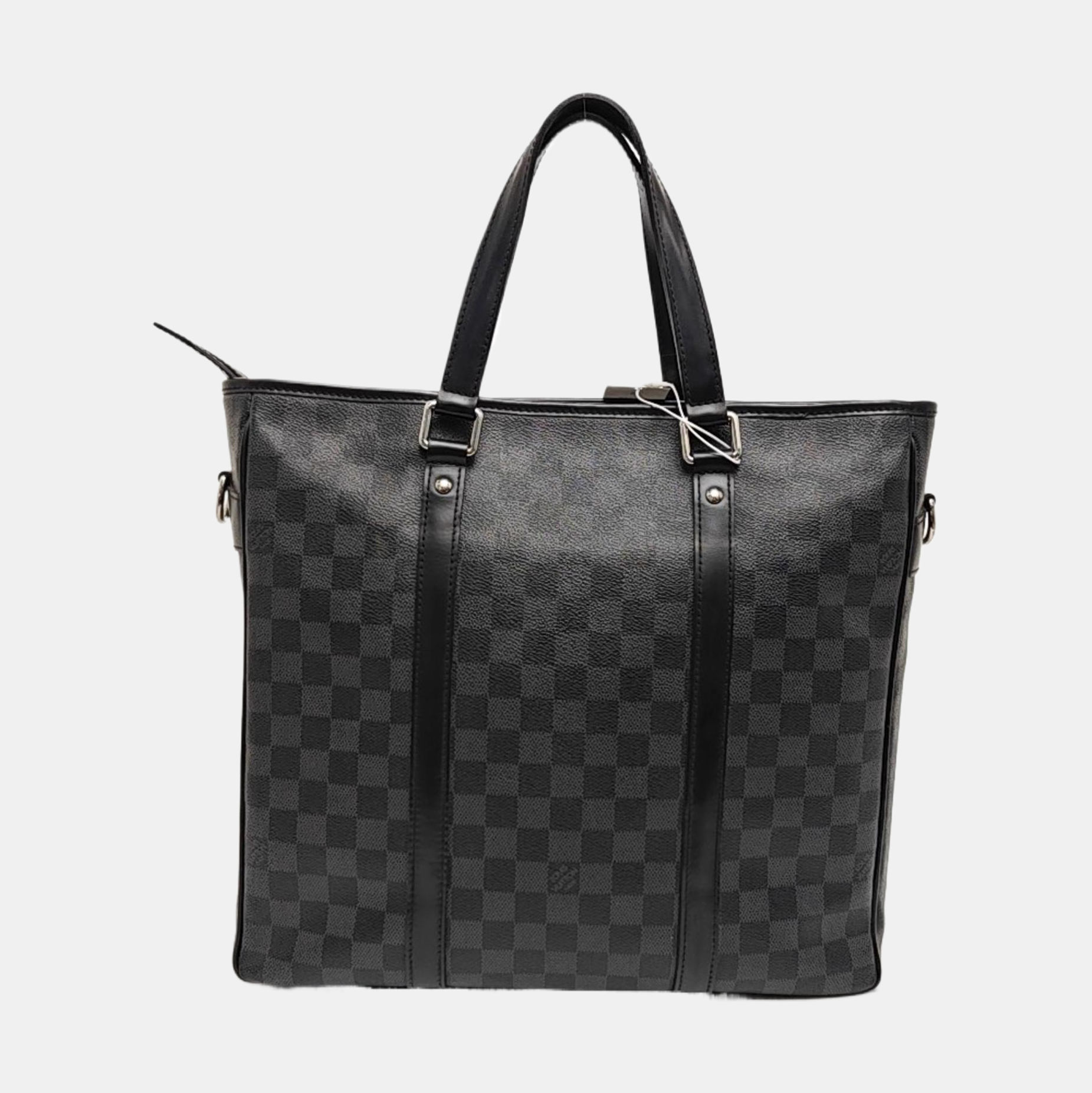 TADAO PM Damier Graphite Coated Canvas Gray