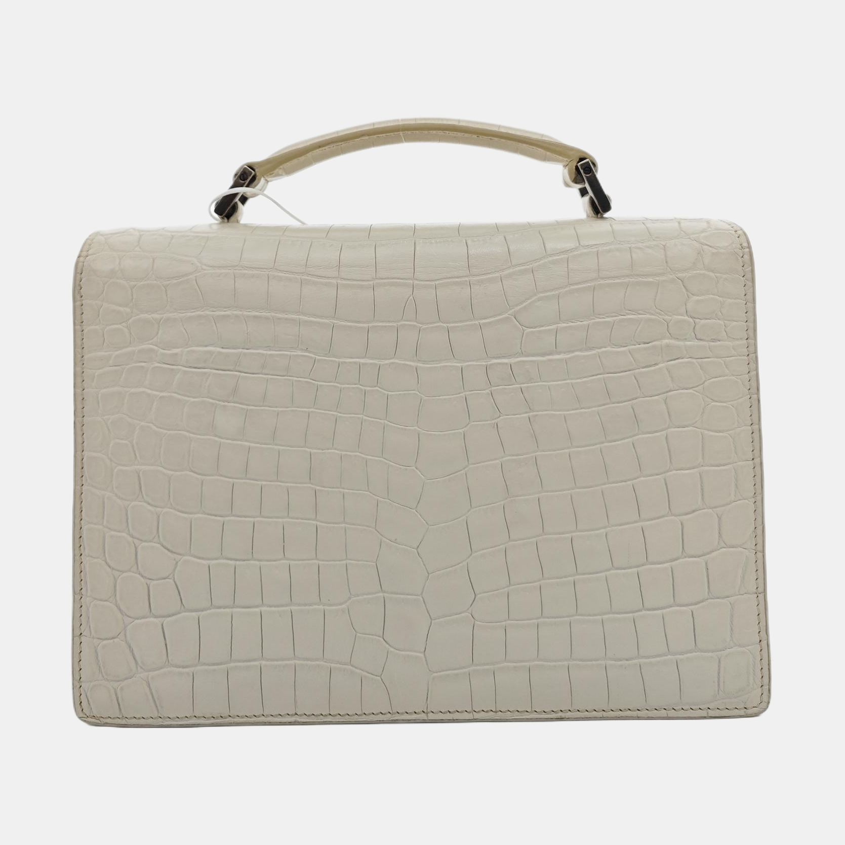 BELLECHASSE Calfskin White