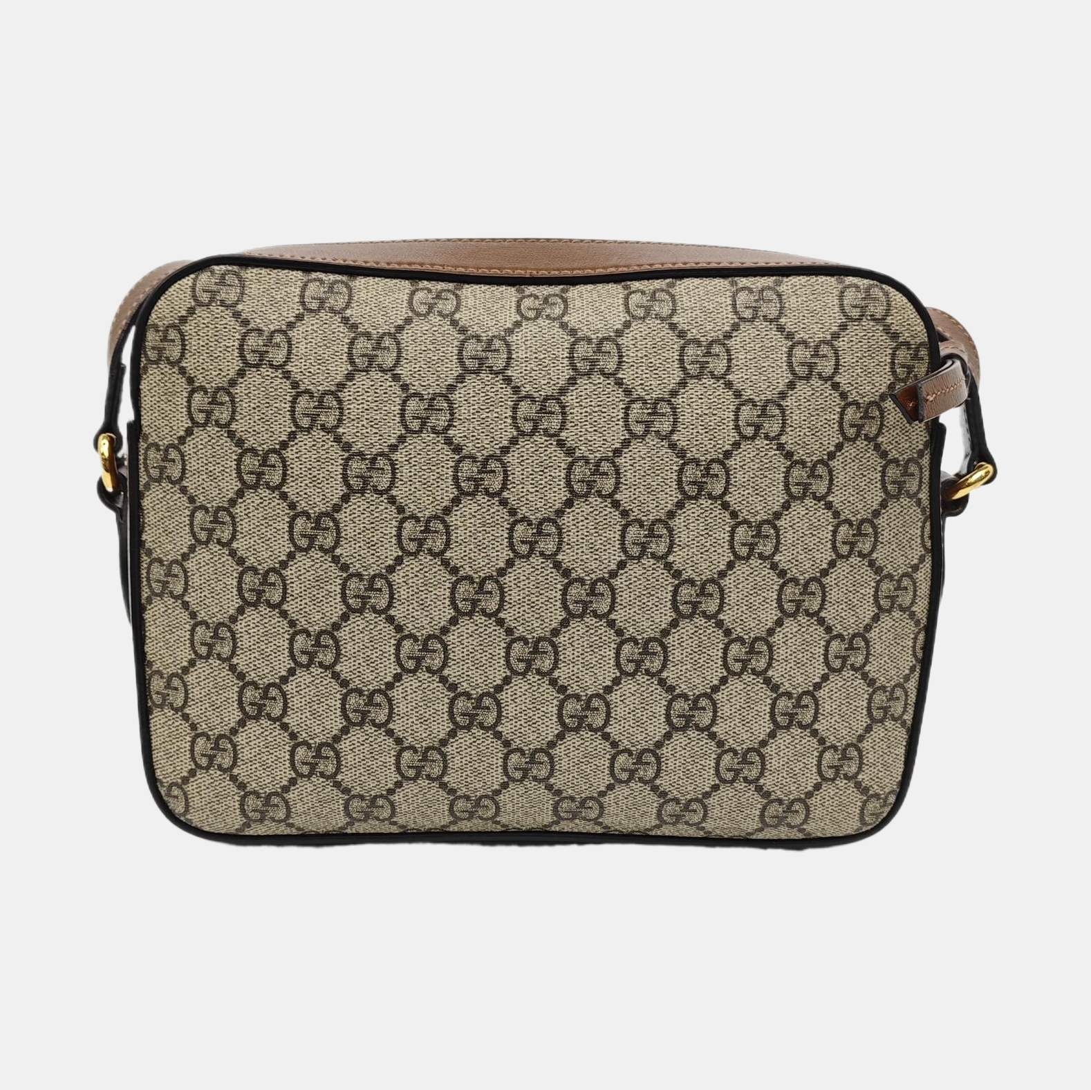 Horsebit 1955 Small Coated Canvas Beige