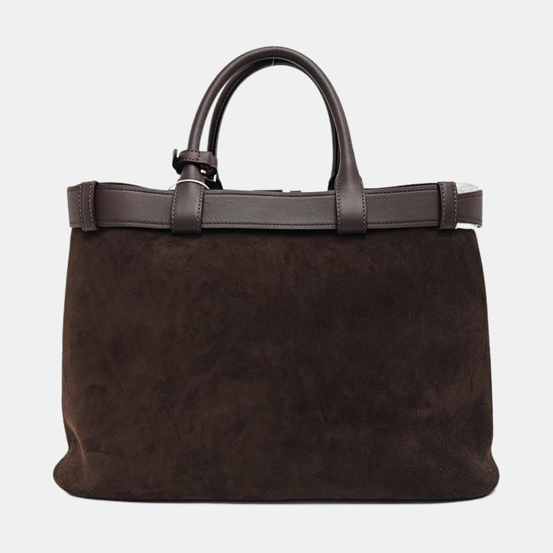 Buckle Suede Brown