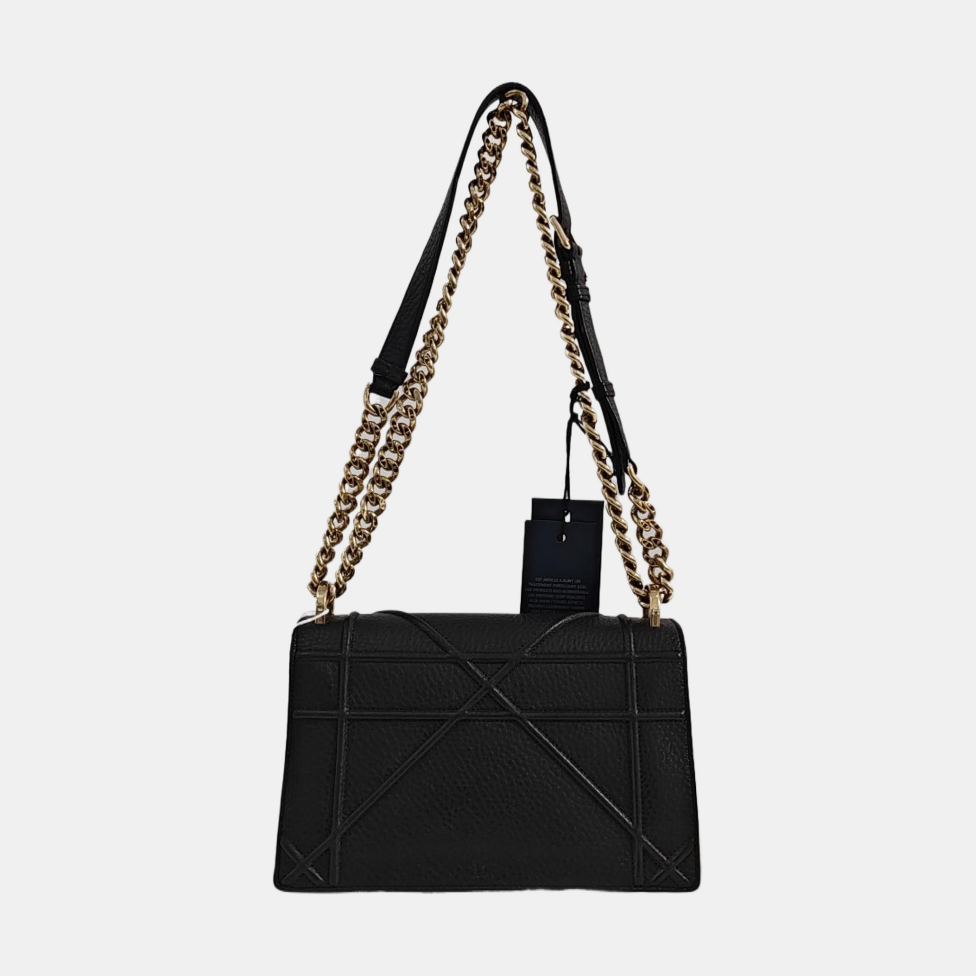 Diorama Small Cannage Calfskin Black