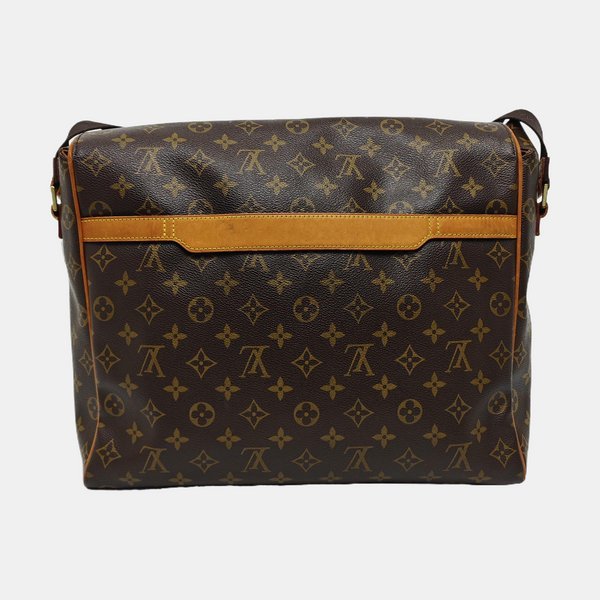 VALMY Monogram Coated Canvas Brown