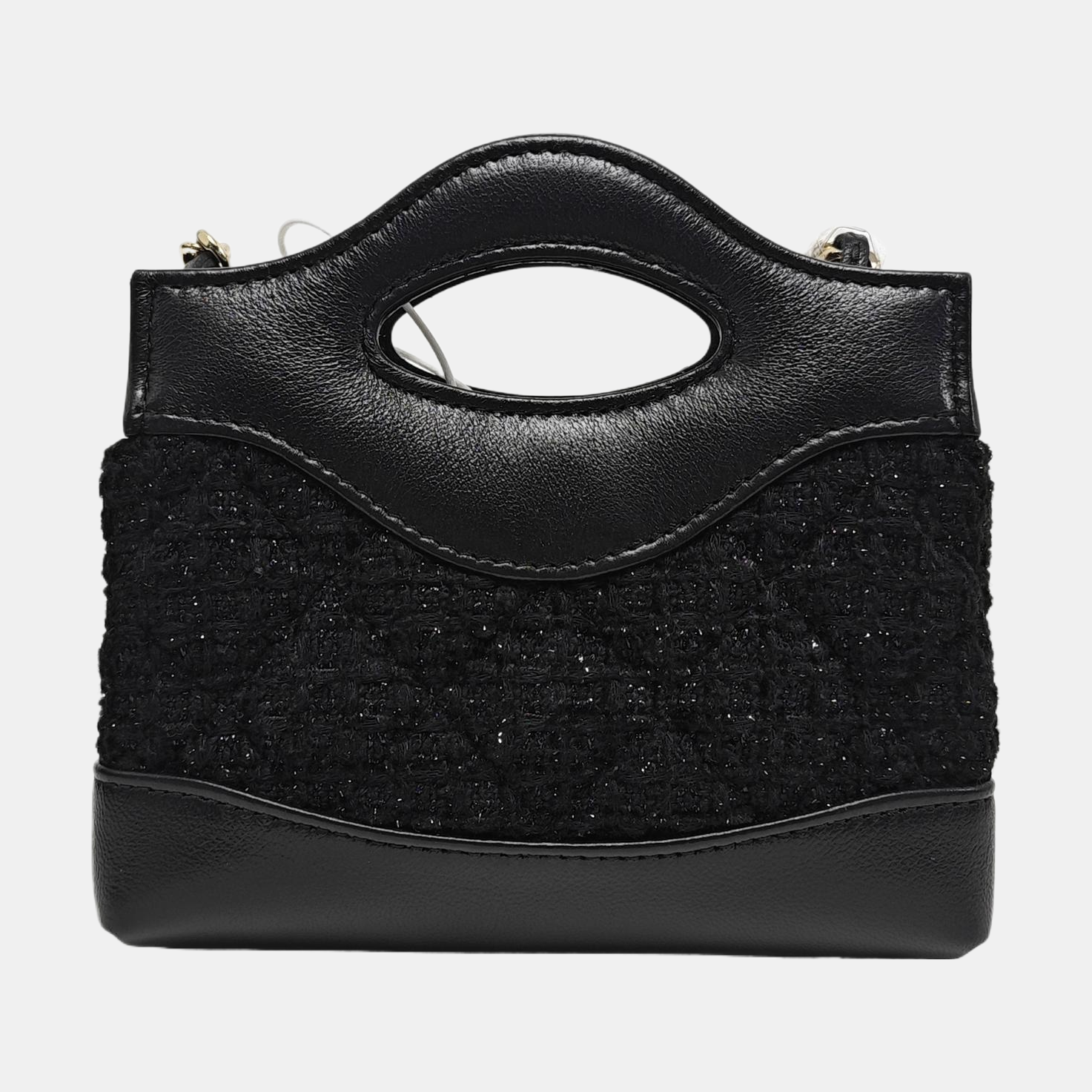 CHANEL 31 Quilted Wool Black