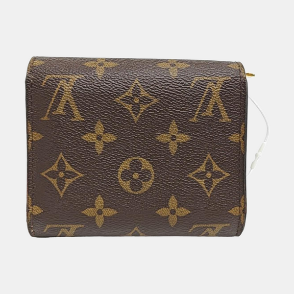 ARIANE Monogram Coated Canvas Brown Wallet
