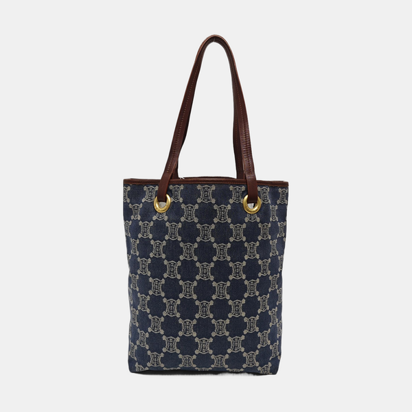 Fabric Tote Bag Blue