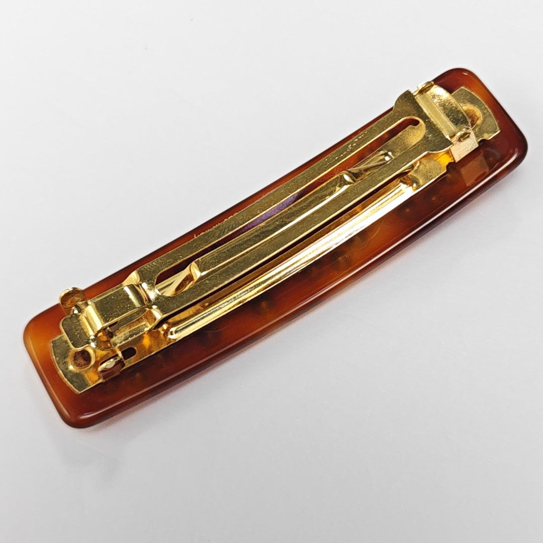 Synthetic Hair Clip Brown