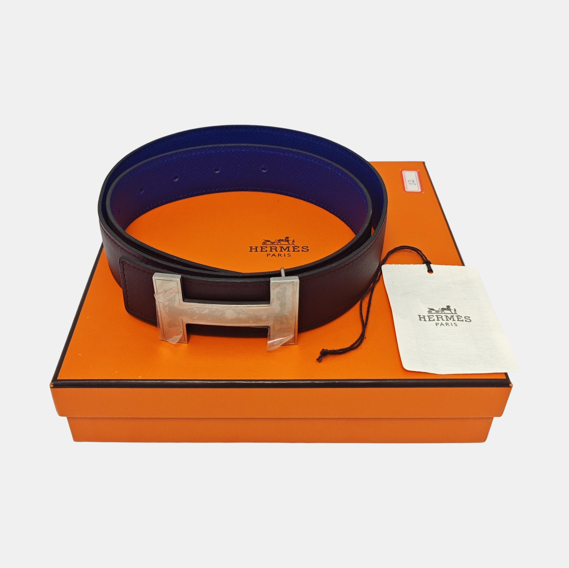 Leather Belt Red