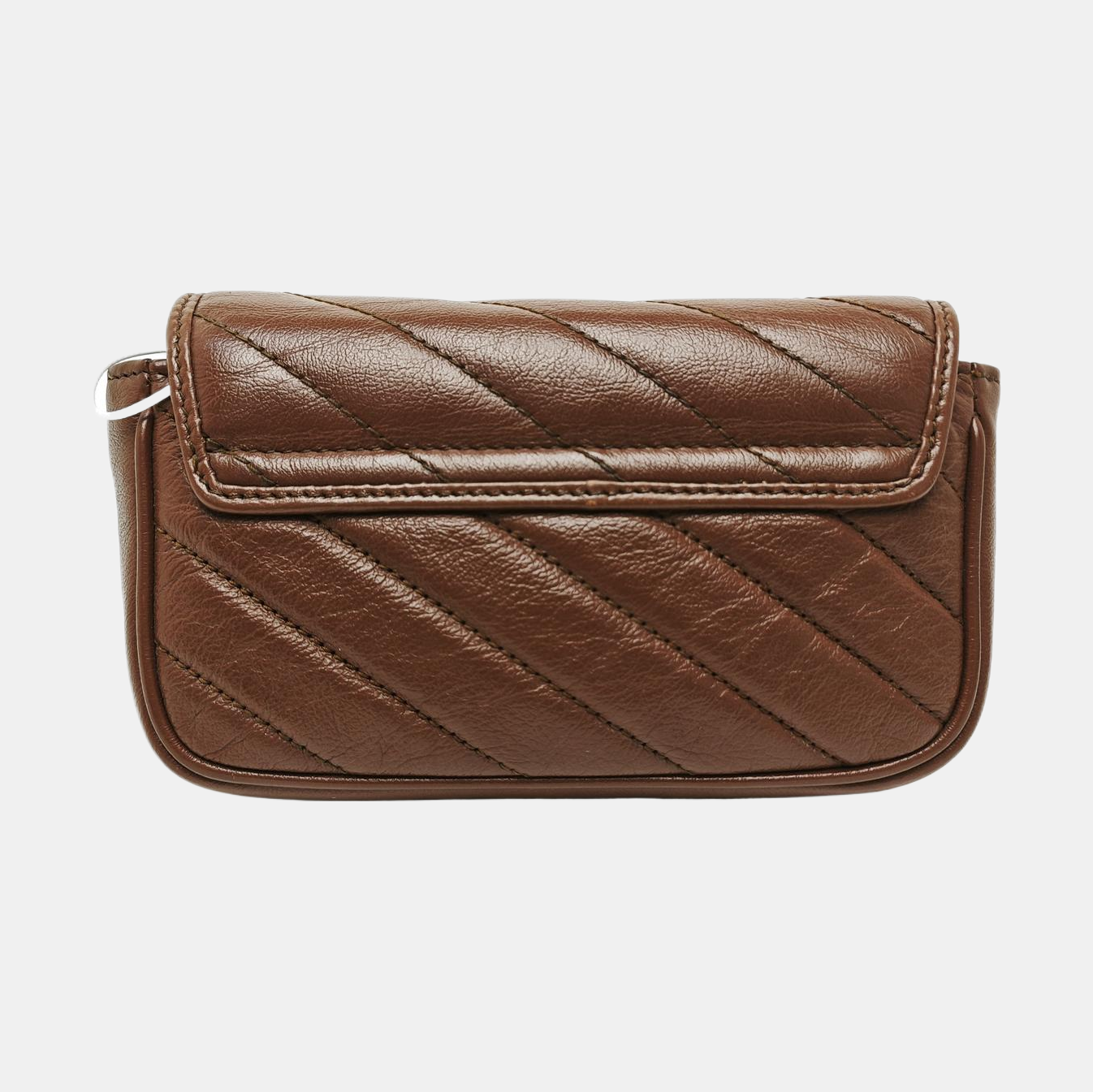 GG Marmont Mini Quilted Calfskin Brown
