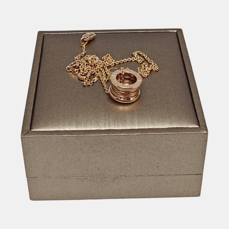 B.ZERO1 18k Rose Gold Necklace