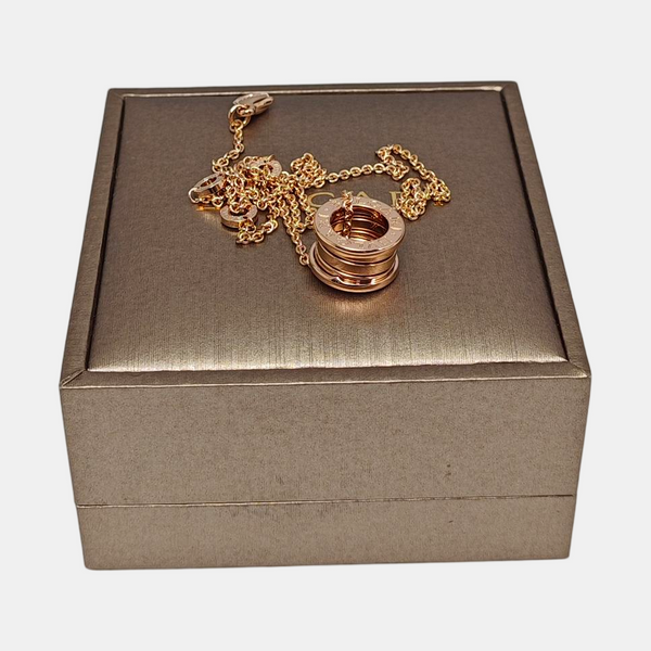 B.ZERO1 18k Rose Gold Necklace
