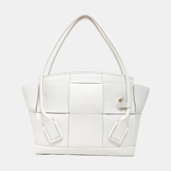 Arco Small Calfskin White